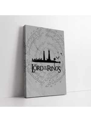 KOSS Dijital The Lord Of The Rings Film Kanvas Tablo