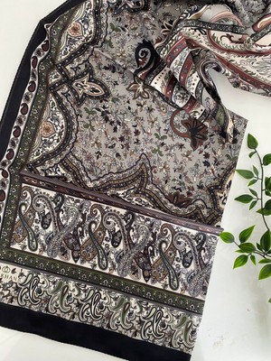 İpekhan Hindu Desen Ince Pamuk Şal