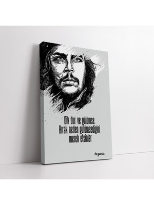 KOSS Dijital Che Guevara Sözleri Kanvas Tablo