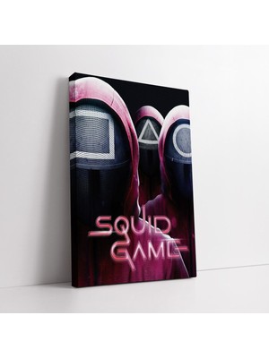 KOSS Dijital Squid Game Popüler Dizi Kanvas Tablo
