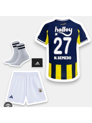 Candy Cup Fe'ner'ba'hçe' Yeni Sezon 2025/2026 Çocuk Forması 4 Lü Set 27 Numara