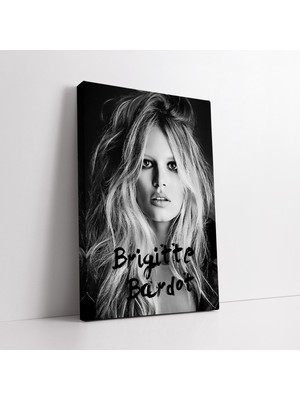 KOSS Dijital Ünlü Oyuncu Brigitte Bardot Kanvas Tablo