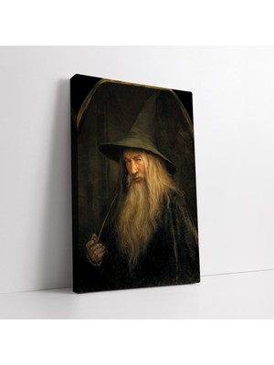 KOSS Dijital Yüzüklerin Efendisi Gandalf Kanvas Tablo