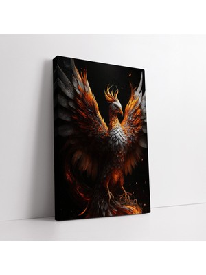 KOSS Dijital Anka Kuşu Kanvas Tablo