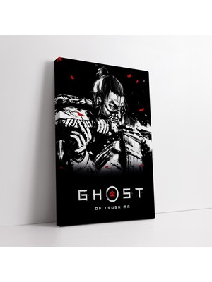 KOSS Dijital Ghost Of Tsushima Oyun Kanvas Tablo