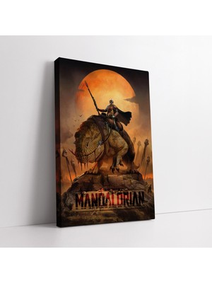 KOSS Dijital Star Wars Mandolarian Season Kanvas Tablo