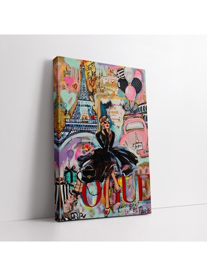KOSS Dijital Modern Audrey Hepburn Kanvas Tablo