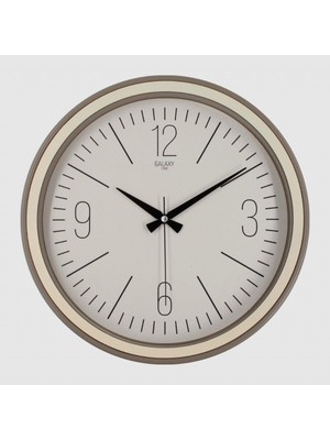 altabi Dekoratif Duvar Saati 36 cm Sessiz Mekanizmalı Aytaşı Çerçeve