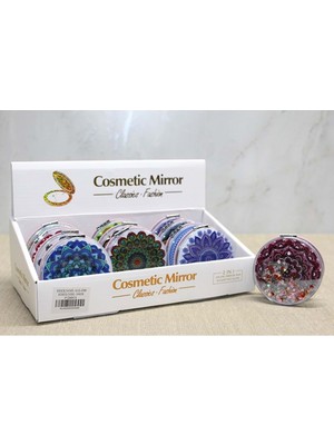 Katre46 Mandala Desenli Hareketli Sulu El Aynası