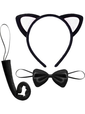 SHC4200 Sevimli Kedi Kostüm Seti