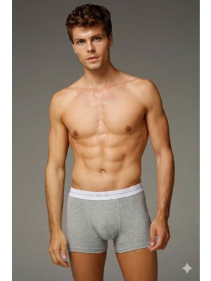 Eros Erkek Compact Pamuklu 3'lü Boxer ERS015