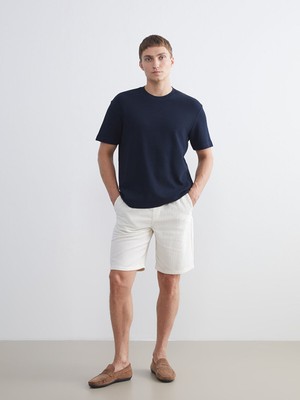 Lc Waikiki Yeni Sezon Standart Kalıp Armürlü Erkek Şort