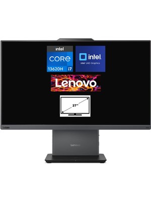 Lenovo Thinkcentre Neo 50A Gen 5 I7-13620H 32 GB 512 GB SSD Windows 11 Pro UHD Graphics 27" Full Hd All In One Pc 12SAA05ATRCB3