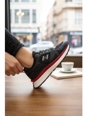 Enoch Erkek Yüksek Tabanlı Retro Tasarım Ortopedik Günlük Spor Ayakkabı Sneaker