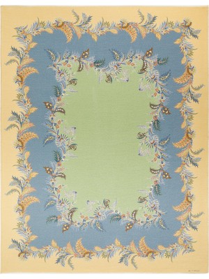 Etro Desenli Yün Twill Battaniye Italyan Tasarımı Lüks Dokunuş