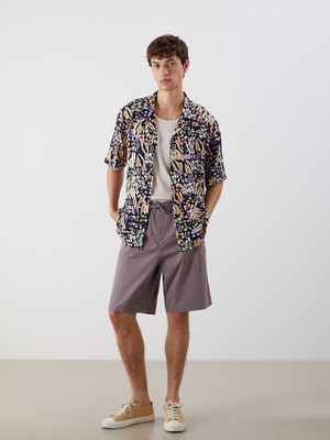 Lc Waikiki Yeni Sezon Rahat Kalıp Gabardin Erkek Şort