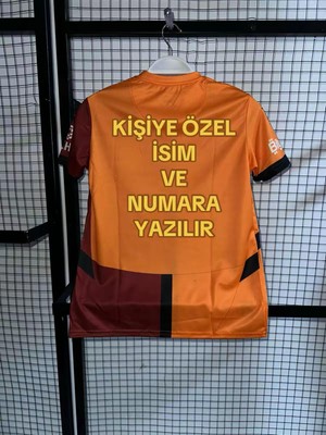 Candy Cup G'a'l'a't'a's'aray Yeni Sezon Sarı 2025/2026 Yetişkin Futbol Forması Kişiye Özel