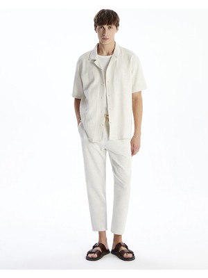 Lc Waikiki Yeni Sezon Rahat Kalıp Armürlü Erkek Pantolon