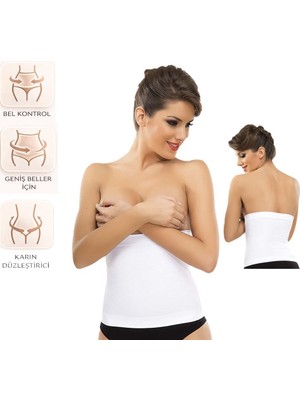 Bipamuk Kadın Bel Korse Karın ve Bel Toparlayıcı Yüksek Bel Şekillendirici Korse Ince Gösteren