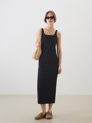 Lc Waikiki Yeni Sezon U Yaka Bodycon Elbise