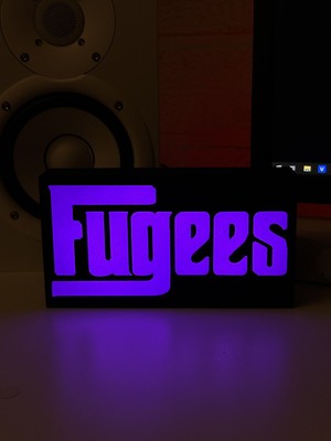 Masa Lambası - Fugees Adaptörlü Dekoratif & Hediyelik Lamba