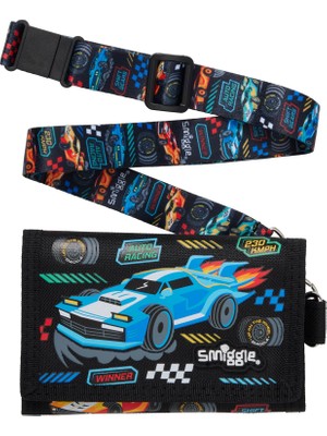 Smiggle Curious Askılı Cüzdan – Siyah, Boyun Askılı, Çocuk ve Genç Kullanımı