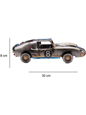 Katre46 Dekoratif Metal Araba Biblo