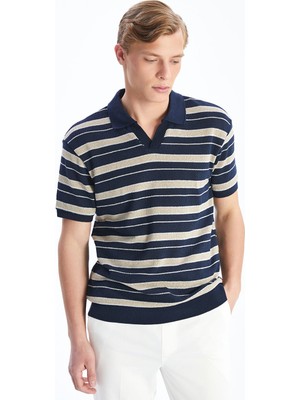 Lc Waikiki Yeni Sezon Polo Yaka Çizgili Erkek Tişört