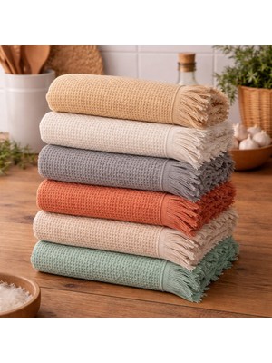 Meine Home 6'lı Mutfak Havlusu Seti %100 Pamuk 40X60 cm