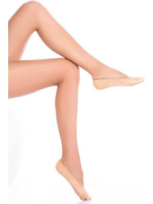 Dore Microfiber Suba Kadın Babet Çorap Sahra 51