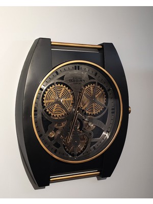 Stumbanng Özel Tasarım Metal Çarklı Duvar Saati