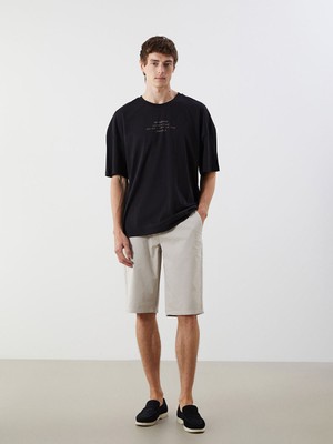 Lc Waikiki Yeni Sezon Standart Kalıp Gabardin Erkek Şort