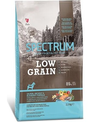 Spectrum Lg Somon Hamsi Yaban Mersini Mini Irk Yavru Köpek 2,5 Kilogram