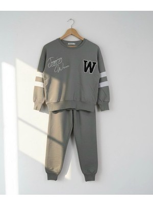 Wow W Nakışlı Çocuk Takımı