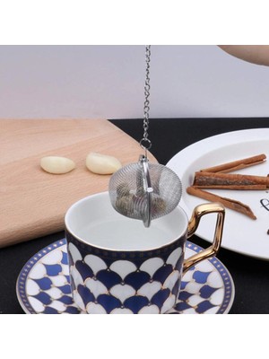 Kuzgun Ticaret Paslanmaz Çelik Çay Demlik Küre Kilitleme Çay Topu - Lisinya