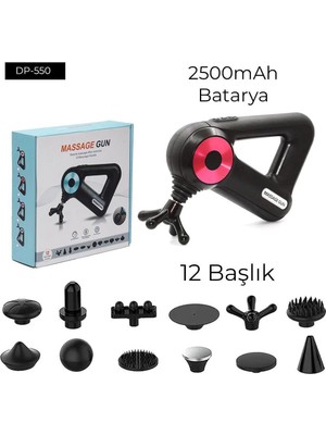 Kuzgun Ticaret 12 Başlıklı Masaj Aleti - Lisinya