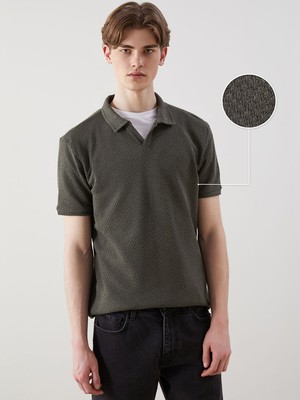 Lc Waikiki Yeni Sezon Polo Yaka Erkek Dokulu Tişört