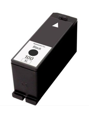 Lexmark Uyumlu 100XL (14N1092) Siyah Muadil Kartuş