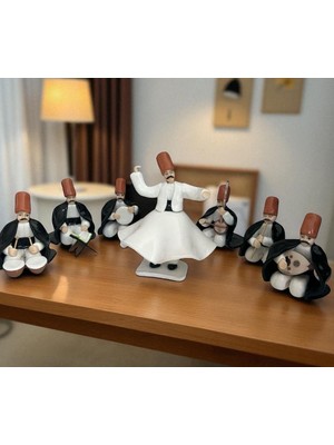 Figürart El Yapımı Minyatür Semazen Takımı, Tasavvuf Temalı Dekor