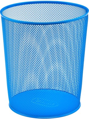 Tam Delikli Çöp Kovası Bebe Mavi