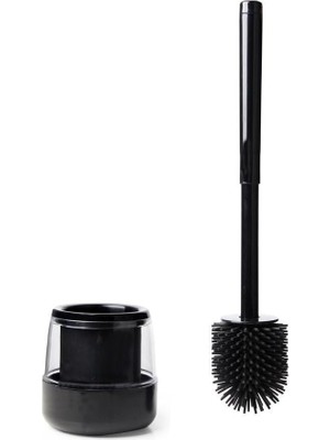 Vinoks Premium Serisi Silikon Tuvalet Fırçası Siyah