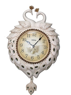 Katre46 Duvara Asmalı Tavuskuşu Saat