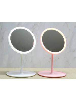 Katre46 Yuvarlak Ledli Makyaj Aynası