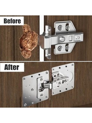 Ett Paslanmaz Çelik Menteşe Onarım Plakası