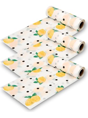 VENTO STORE Bizdeneve Masa Aktivite ve 100X120 cm 3 Rulo Limon