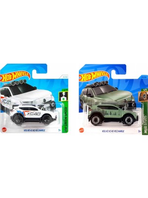 Hot Wheels 2'li Diecast Oyuncak Volvo Araba Seti