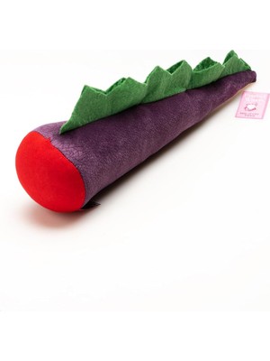 VENTO STORE Dino Mor Sesli Bol Kokulu Kedi Oyuncağı Matatabi Tozu Çıngıraklı Sakinleştirici Catnipli