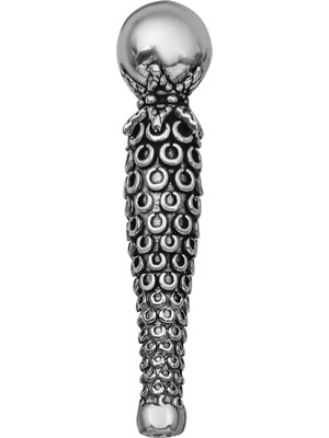 Katre46 Gümüş Doku Desenli Tesbih Imamesi