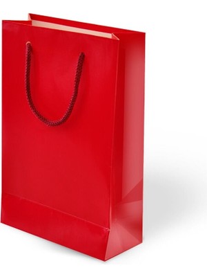 Home Kırmızı Karton Çanta 11X16,5CM 25 Adet