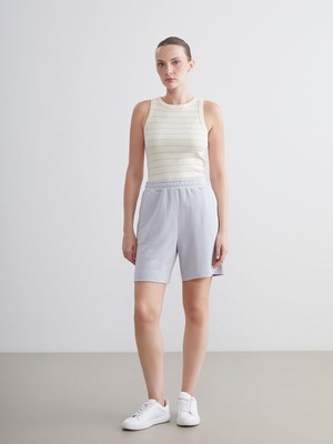 Lc Waikiki Yeni Sezon Beli Lastikli Kadın Şort